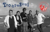 Troupasoui (musique du monde) en concert au Coquelicot. Le jeudi 25 juin 2015 à Fougères. Ille-et-Vilaine.  20H30